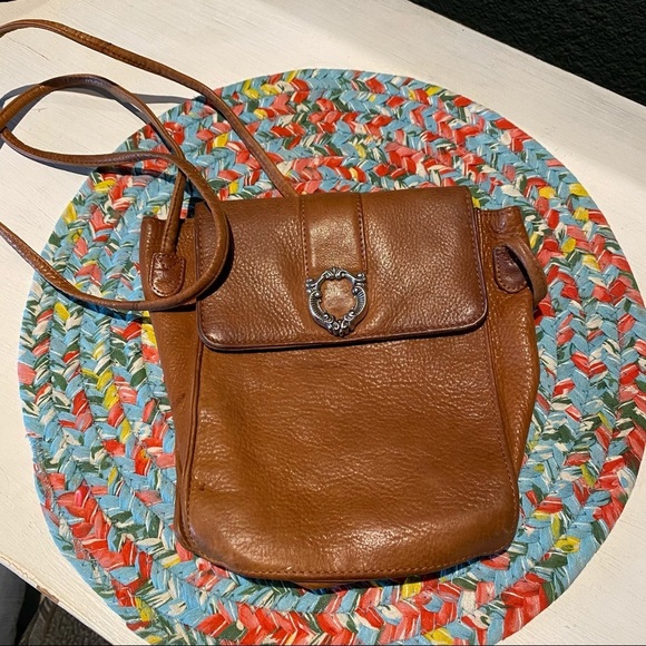 Vintage Crossbody Leather Purse - Picture 1 of 6